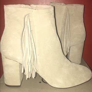 New with Box Genuine suede booties